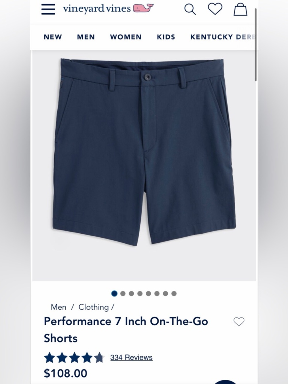 Vineyard Vines Performance On the Go Shorts